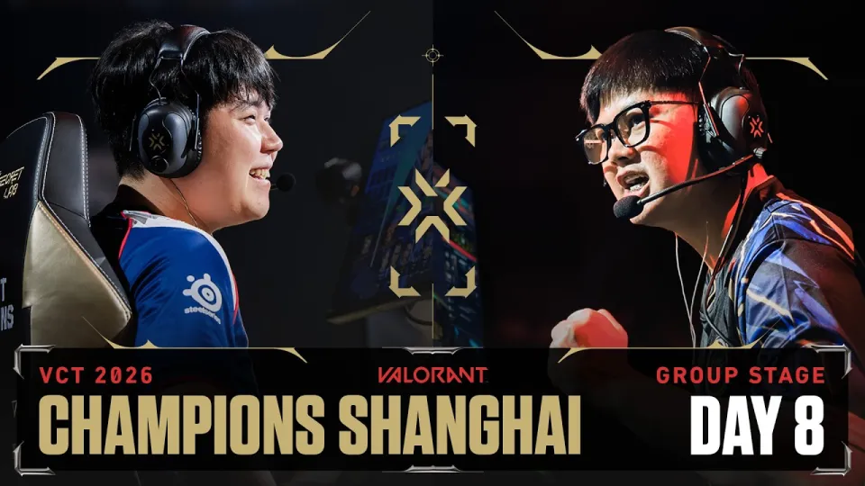 VALORANT Champions Shanghai — Group Stage — Day 8